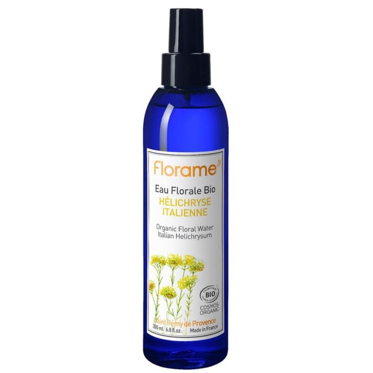 Florame Organic Floral Water Italian Helichrysum 200ml (6.76fl oz) - FrenchBeautyHub