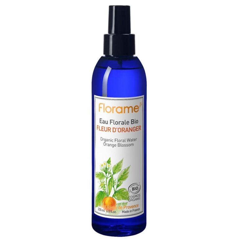 Florame Organic Orange Blossom Floral Water 200ml (6.76fl oz) - FrenchBeautyHub
