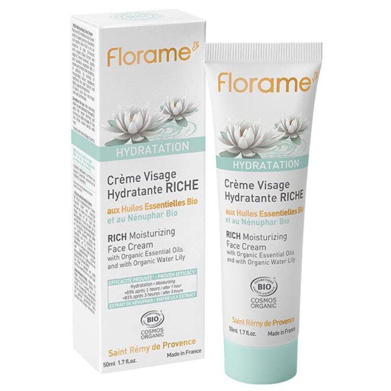 Florame Rich Moisturizing Face Cream 50ml (1.69fl oz) - FrenchBeautyHub