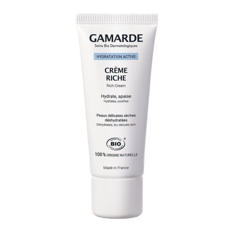 Gamarde Hydratation Active Rich Cream 40g (1.41 oz) for Dry Sensitive Skin - FrenchBeautyHub