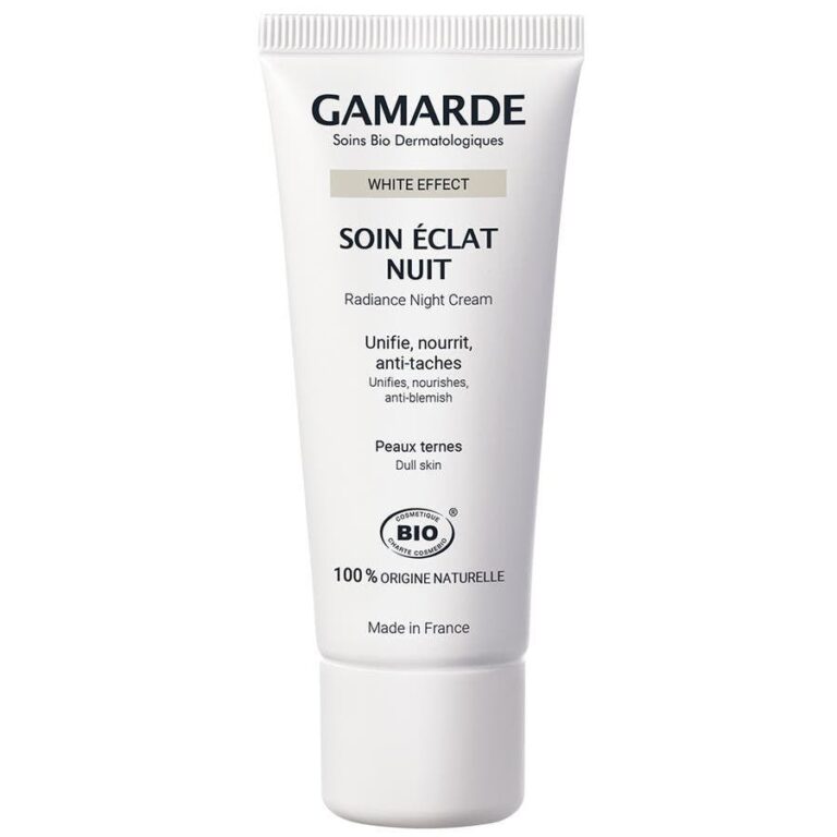 Gamarde White Effect Radiance Night Cream 40g (1.41 oz) - FrenchBeautyHub