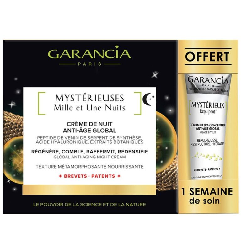 Garancia Mysterieuse Thousand and One Nights & Mystrieux Plumping Cream travel size FREE 35ml - FrenchBeautyHub