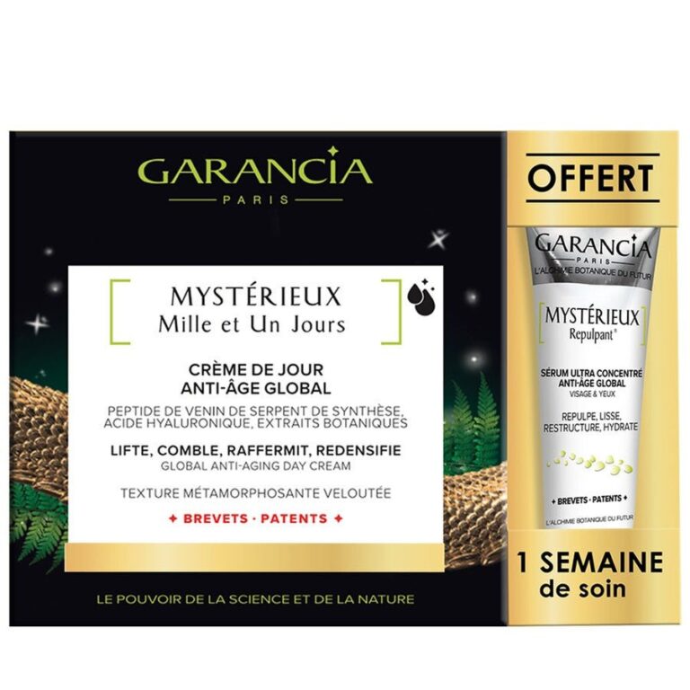 Garancia Mystrieux Mille et un Jours & Mystrieux Repulpant Cream travel size FREE 35ml - FrenchBeautyHub