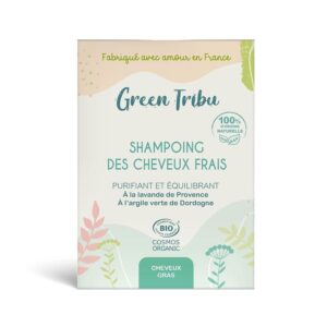 Green Tribu Fresh hair shampoo solidea 85g (2.99 oz) - FrenchBeautyHub