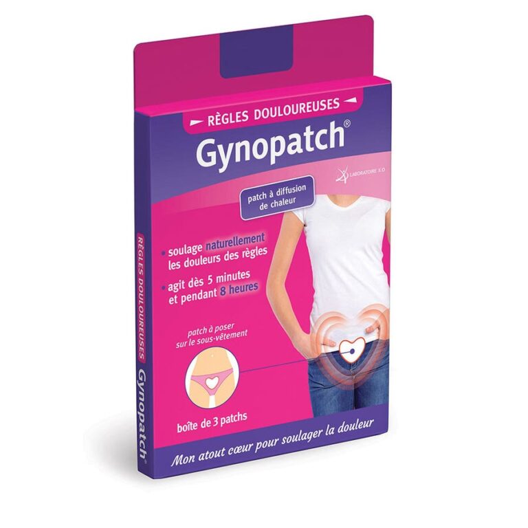 Gynopatch Painful Rules 3 patches - FrenchBeautyHub