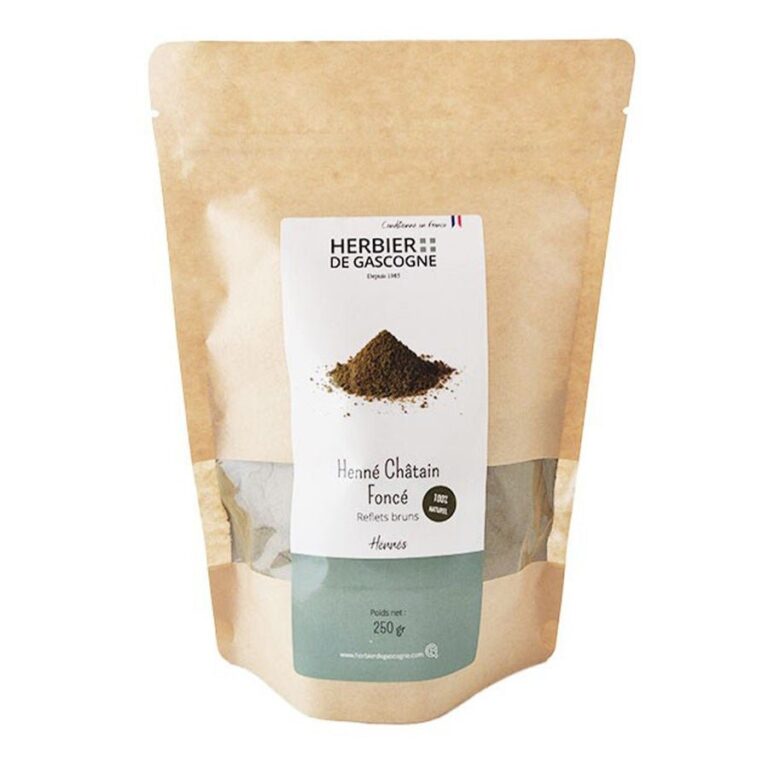 Herbier de gascogne Dark Chestnut Henna 250g (8.81 oz) - FrenchBeautyHub