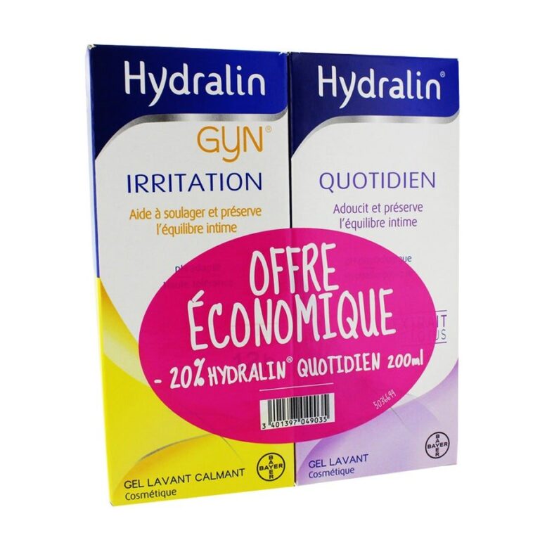 Hydralin Daily use Hydralin Quotidien + Hydralin Gyn Irritation 200ml (6.76fl oz) - FrenchBeautyHub