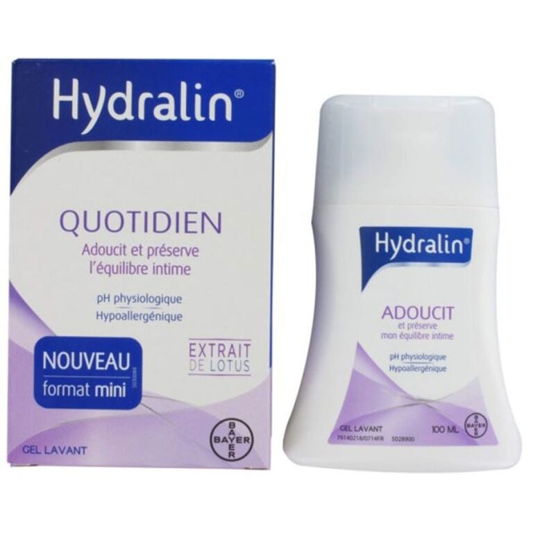 Hydralin Daily use Intimate Hygiene Cleansing Gel 100ml (3.38fl oz) - FrenchBeautyHub