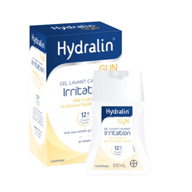 Hydralin Gyn Calming Irritation Wash Gel 100ml (3.38fl oz) - FrenchBeautyHub