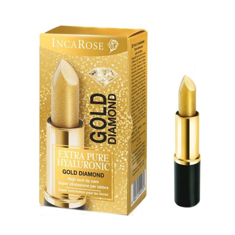Incarose Extra Pure Gold Diamond Lip Stick 5ml (0.17fl oz) - FrenchBeautyHub