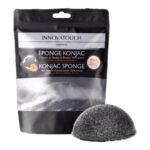Innovatouch Konjac Charcoal Sponge with Bamboo Charcoal Extract - FrenchBeautyHub