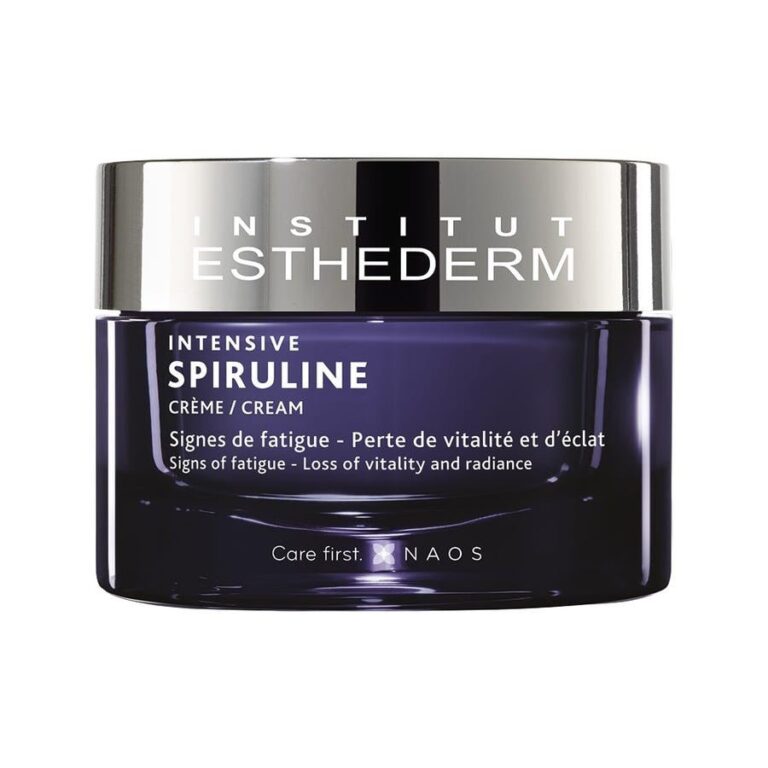 Institut Esthederm Intensive Spiruline Cream for Tired and Devitalized Skin 50ml (1.69fl oz) - FrenchBeautyHub