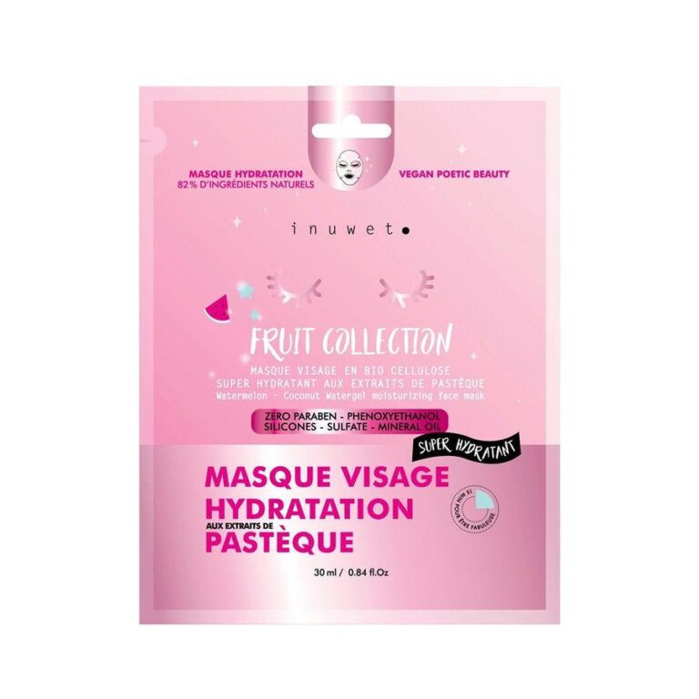 Inuwet Fruit Collection Face Masks 30ml (1.01fl oz) - FrenchBeautyHub