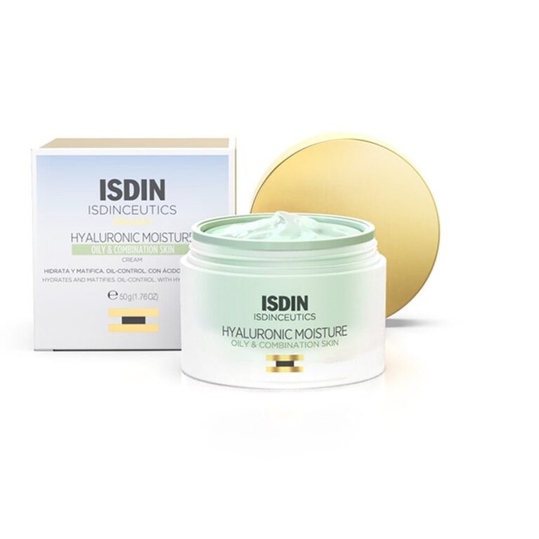 Isdin Hyaluronic Moisture Hydrating and Mattifying Anti - Age Face Moisturizer 50g (1.76 oz) - FrenchBeautyHub