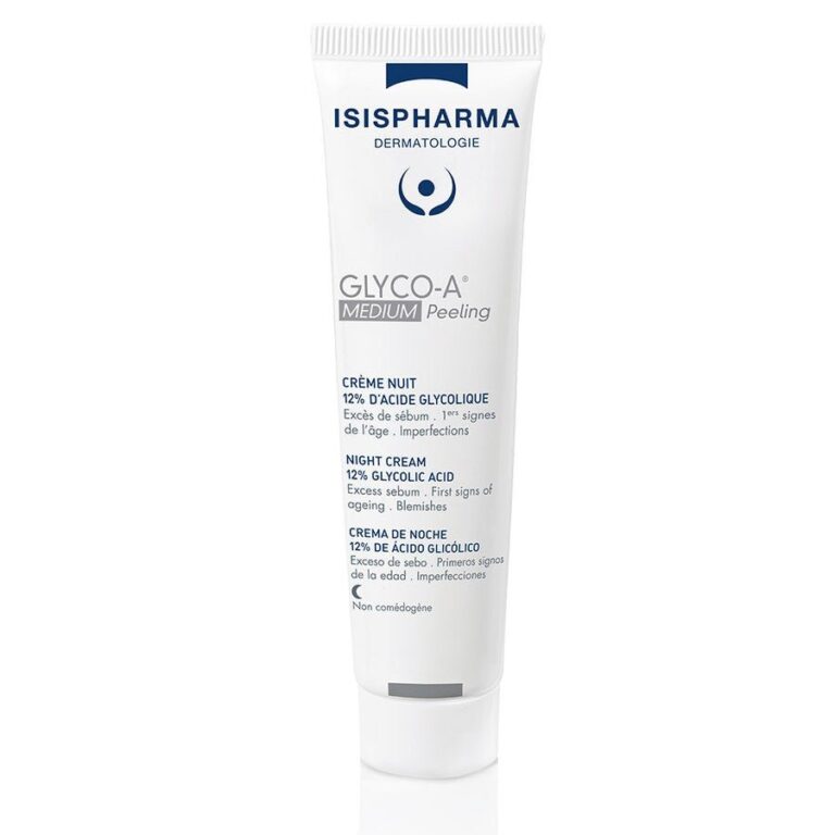 Isispharma Glyco - A Medium Peeling Night Cream 12% Glycolic Acid 30ml (1.01fl oz) - FrenchBeautyHub