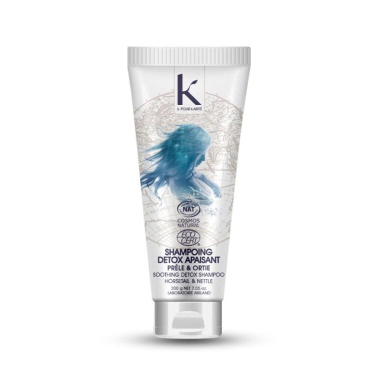 K Pour Karite Detox stop Organic Detox Soothing Shampoo 200g (7.05 oz) - FrenchBeautyHub