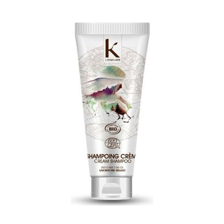 K Pour Karite Treatments Organic Clay and Karite Cream Shampoo 200g (7.05 oz) - FrenchBeautyHub