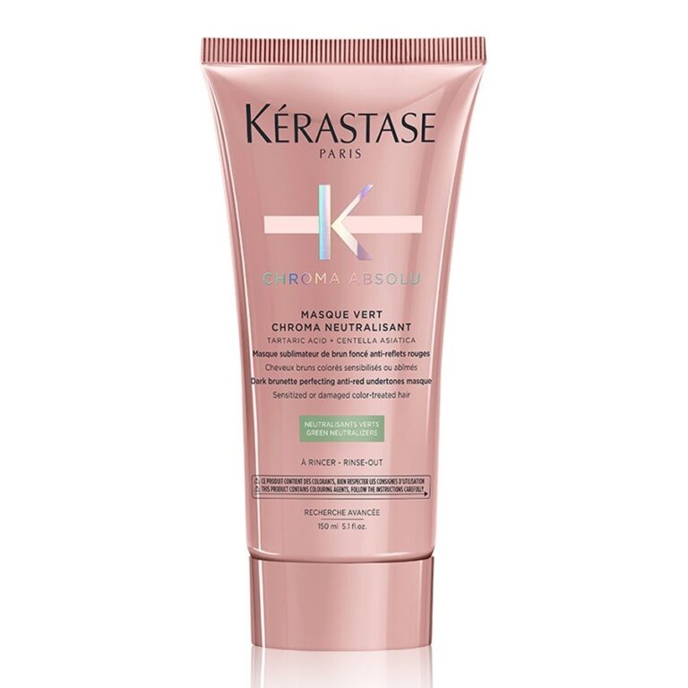 Kérastase Green Mask for Colored Brown Hair 150ml (5.07fl oz) - FrenchBeautyHub