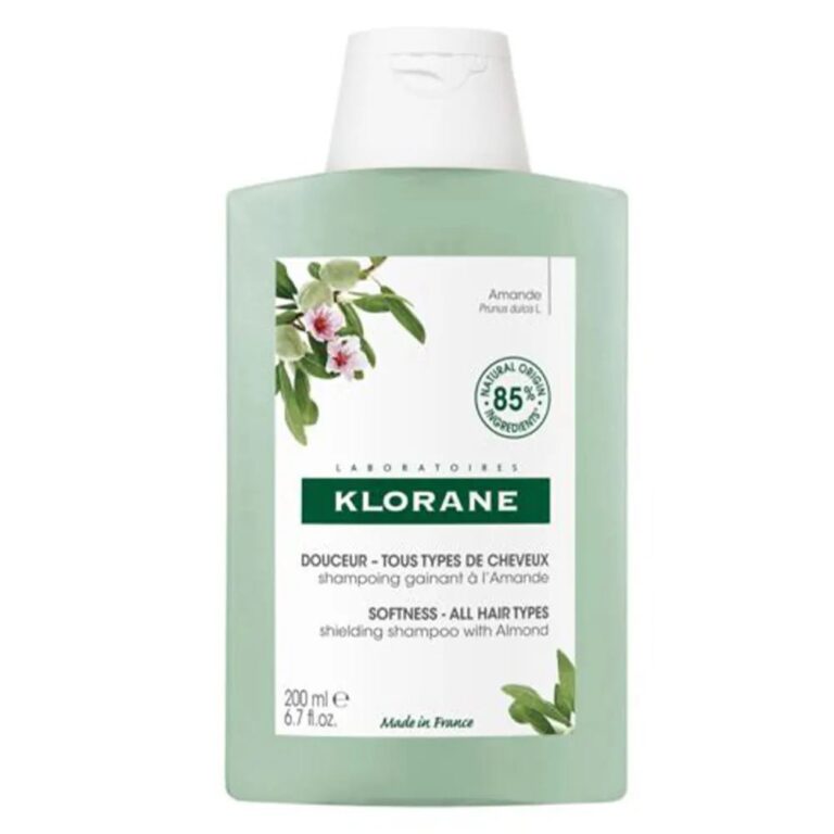 Klorane Almond Milk Softness Shielding Shampoo - FrenchBeautyHub