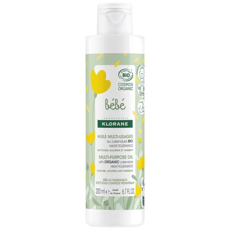 Klorane Baby Bio Calendula Multi - Purpose Oil 200ml (6.76fl oz) - FrenchBeautyHub