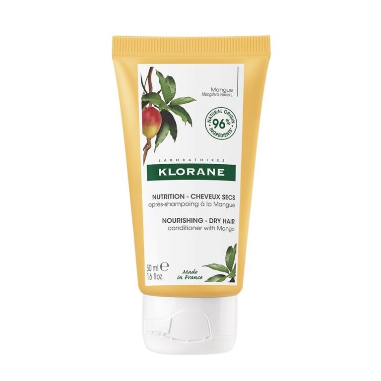 Klorane Mango Nourishing Conditioner for Dry Hair 50ml (1.69fl oz) - FrenchBeautyHub