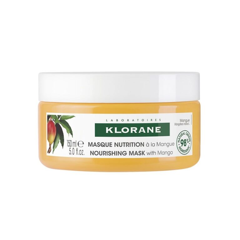Klorane Mango Nutrition Mask for Dry Hair 150ml (5.07fl oz) - FrenchBeautyHub
