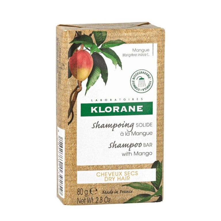 Klorane Mango Solide Shampoo 80g (2.82 oz) - FrenchBeautyHub
