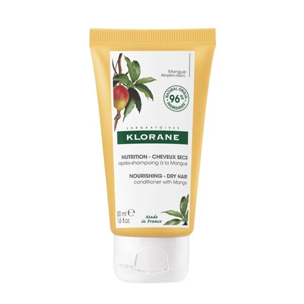 Klorane Nourishing Conditioner with Mango Butter for Dry Hair - FrenchBeautyHub