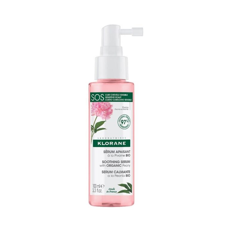 Klorane Organic SOS Soothing Serum Spray for Sensitive Scalp 100ml (3.38fl oz) - FrenchBeautyHub