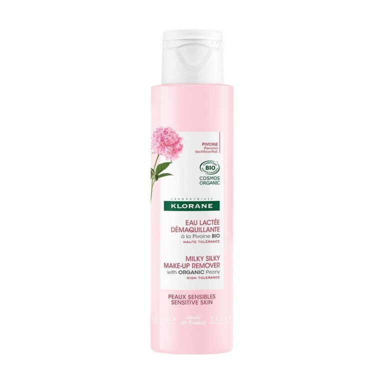 Klorane Peony Bio Cleansing Milk Sensitive Skin 100ml (3.38fl oz) - FrenchBeautyHub