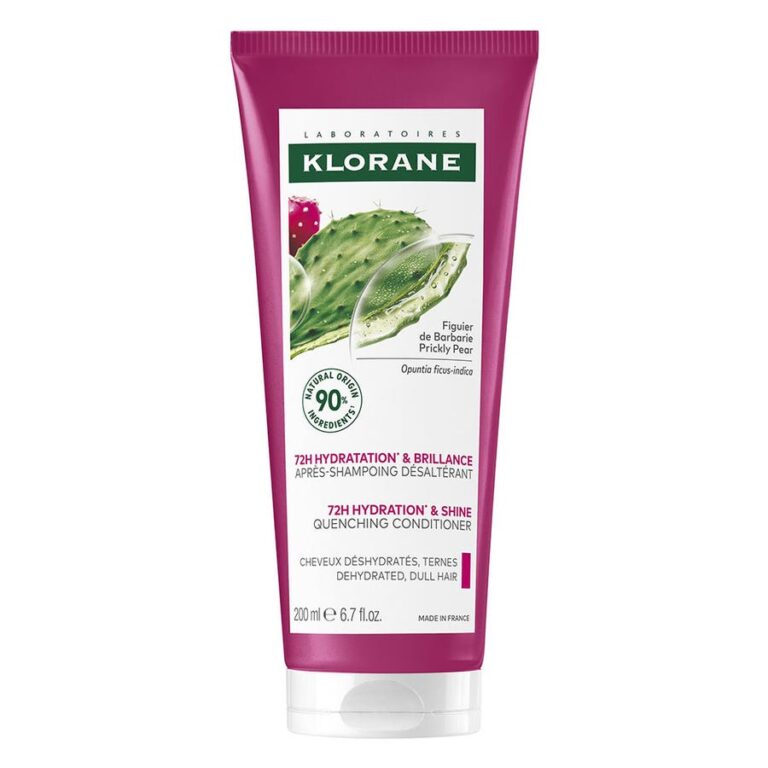 Klorane Prickly Pear 72h Quenching Conditioner Hydration & Shine 200ml (6.76fl oz) - FrenchBeautyHub