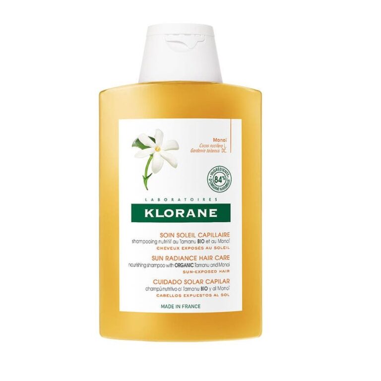 Klorane Sun Radiance Nourishing Shampoo with Tamanu and Monoi 200ml (6.76fl oz) - FrenchBeautyHub