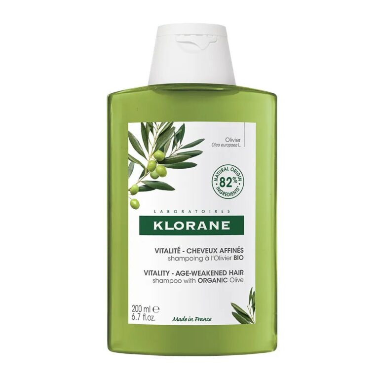 Klorane Thickness & Vitality Shampoo with Olive Extract for Anti - Ageing Hair Care - FrenchBeautyHub