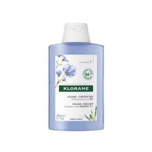 Klorane Volumea Shampoo with Flax Fiber for Fine Hair - FrenchBeautyHub
