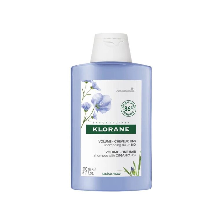 Klorane Volumea Shampoo with Flax Fiber for Fine Hair - FrenchBeautyHub