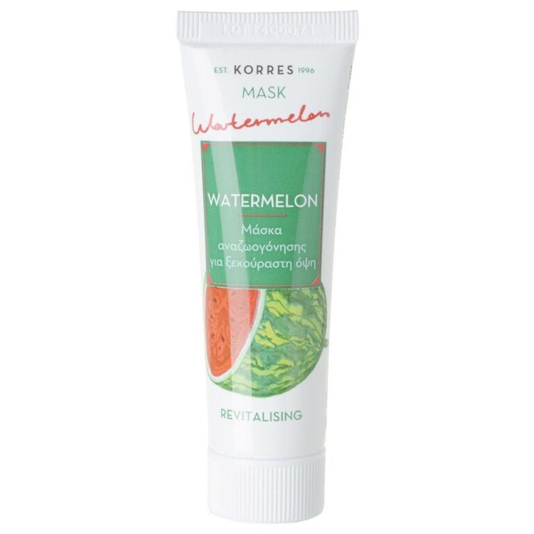 Korres Beauty Shots Watermelon Revitalising Mask 18ml (0.60fl oz) - FrenchBeautyHub