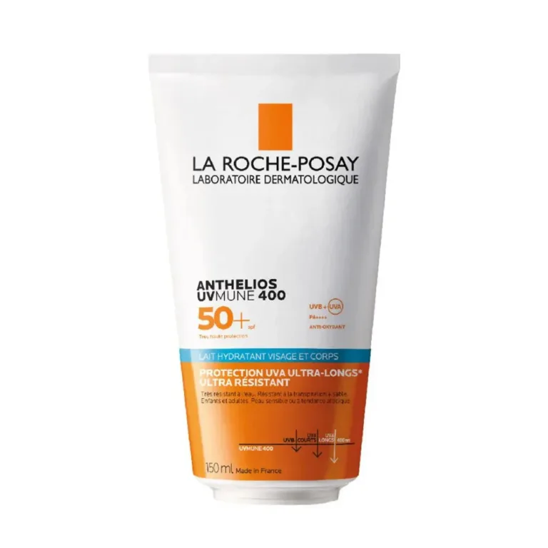 La Roche - Posay Anthelios UVMune 400 Hydrating Milk Face and Body 150ml (5.07fl oz) - FrenchBeautyHub