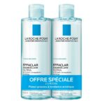 La Roche - Posay Effaclar Micellar Water for Ultra Oily Skin - 2x400ml - FrenchBeautyHub