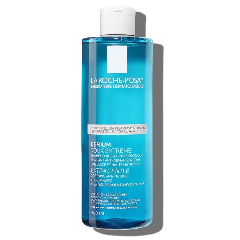 La Roche - Posay Kerium Extra Gentle Anti - Itching Gel - Shampoo 400ml (13.53fl oz) - FrenchBeautyHub