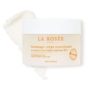 La Rosée Nourishing Body Scrub Sugar and Organic Body Oil 200g (7.05 oz) - FrenchBeautyHub