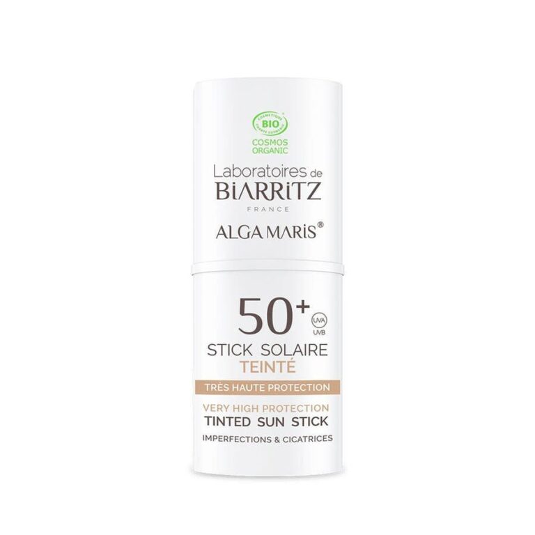 Laboratoires De Biarritz Sun care Algamaris Organic Sunscreen Stick Spf50+ 9g (0.31 oz) - FrenchBeautyHub