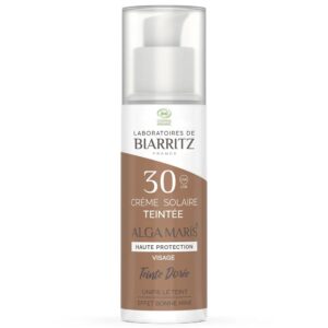 Laboratoires De Biarritz Sun care Tinted Protective Face Cream SPF30 Bioes Healthy glow effect 50ml (1.69fl oz) - FrenchBeautyHub