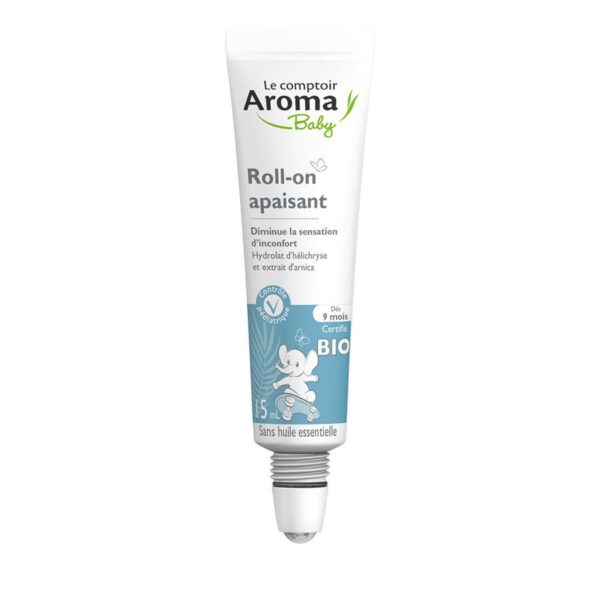 Le Comptoir Aroma Baby Bioes Soothing Roll - on 15ml (0.51fl oz) - FrenchBeautyHub