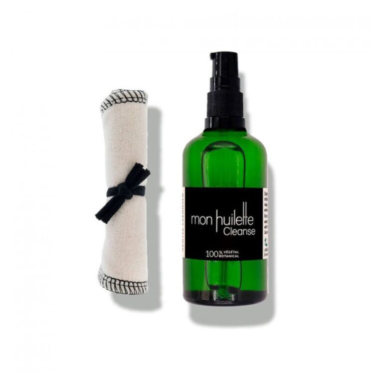Les Huilettes Mon Huilette Cleanse Organic Cleansing Oil All skin types 50ml (1.69fl oz) - FrenchBeautyHub
