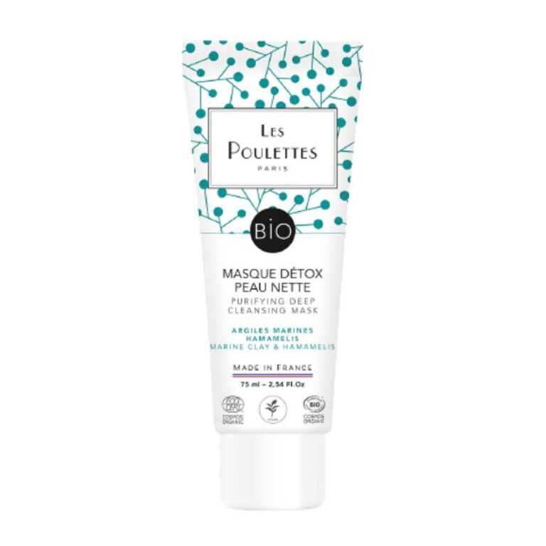 Les Poulettes Detox Mask for Dry Skin Bioes 75ml (2.53fl oz) - FrenchBeautyHub