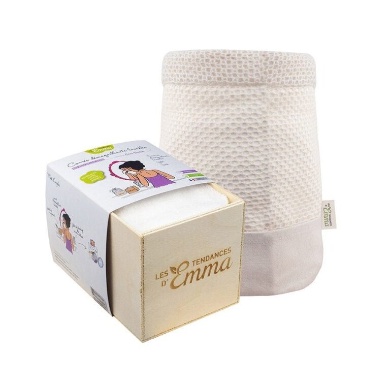 Les Tendances D'Emma Eco Beauty Kit with Eucalyptus Wooden Box - FrenchBeautyHub