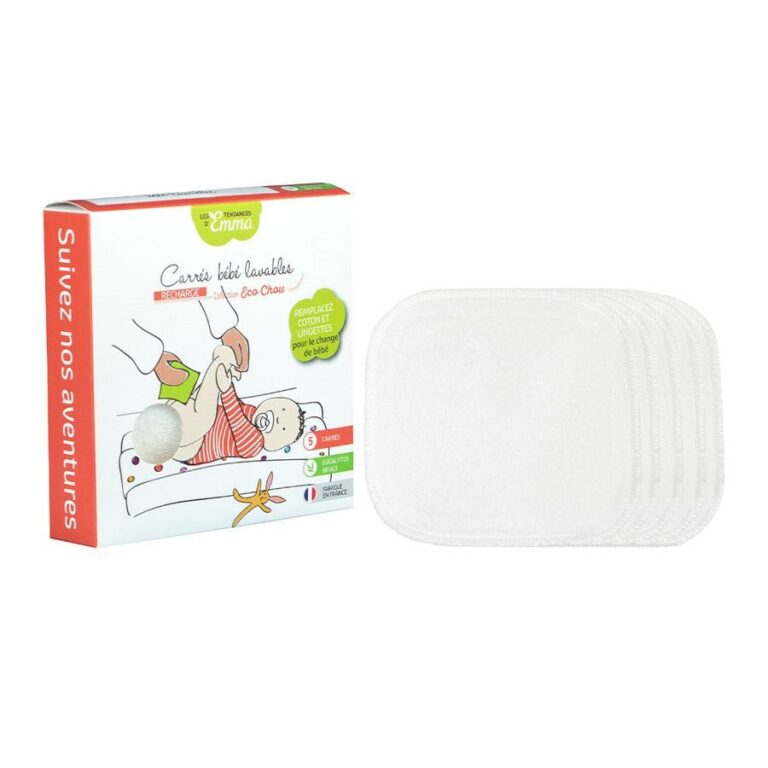 Les Tendances D'Emma Eco Chou Washable Eucalyptus Baby Edges x5 - FrenchBeautyHub