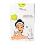 Les Tendances D'Emma Layering Kit with Bamboo Towel and Eucalyptus Gloves - FrenchBeautyHub
