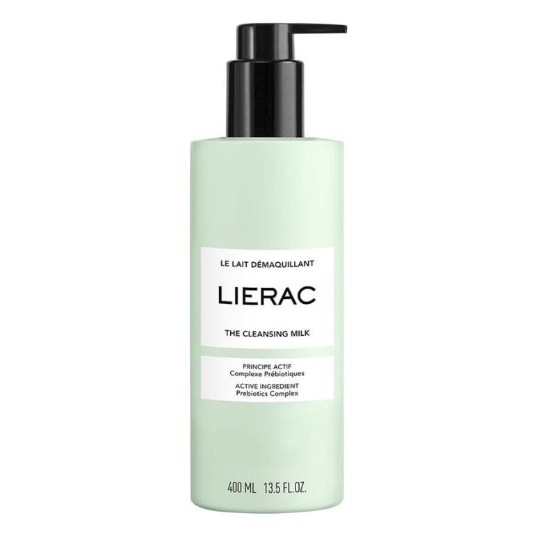 Lierac Gentle Cleansing Milk Make - up Remover for Face And Eyes 400ml (13.52fl oz) - FrenchBeautyHub