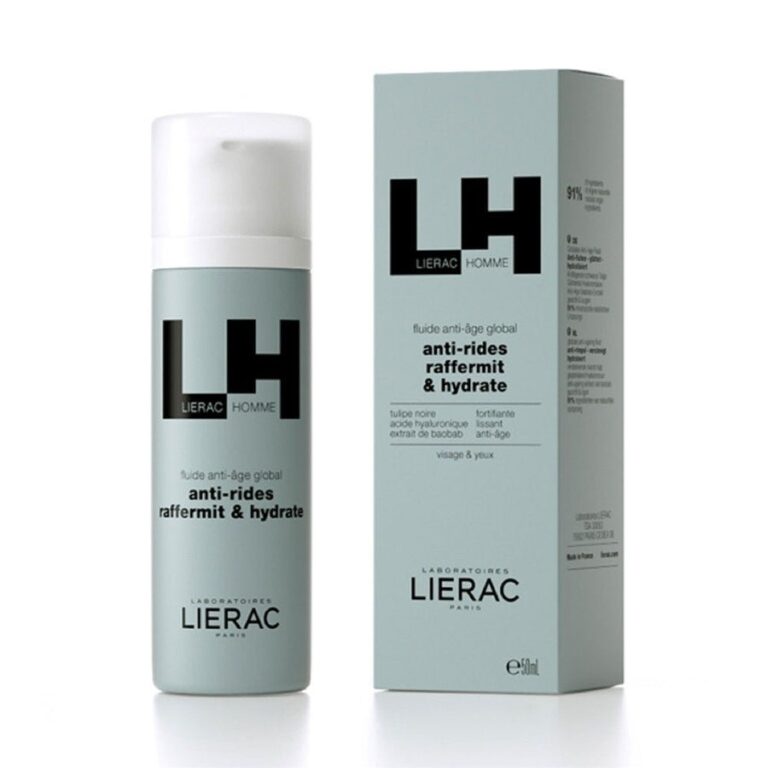 Lierac Homme Global Anti - Ageing Fluid 50ml (1.69fl oz) - FrenchBeautyHub